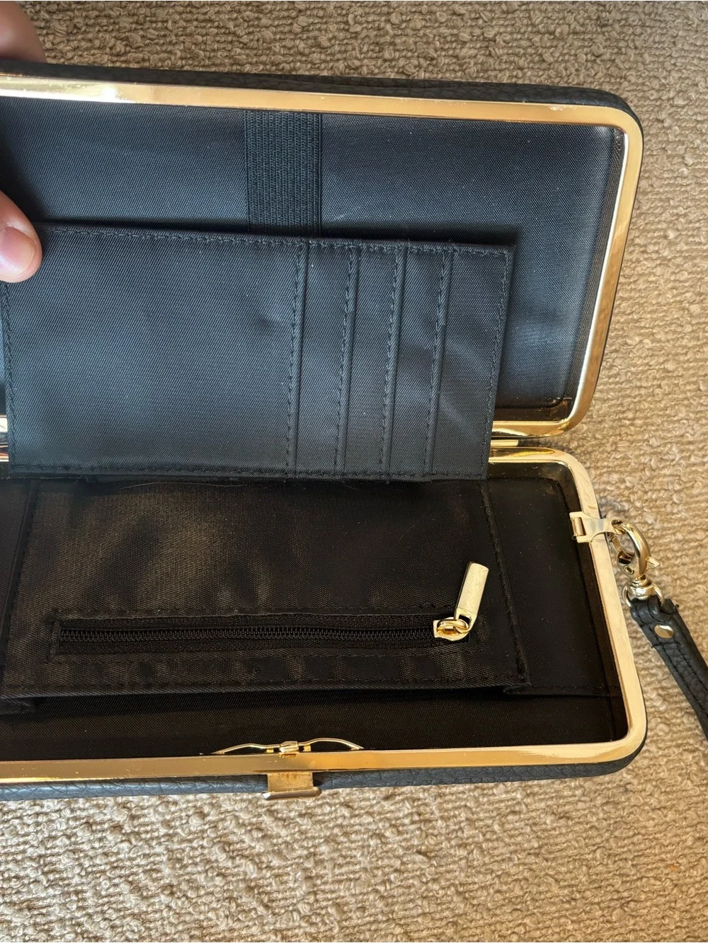 Lady BeiBei black wristlet